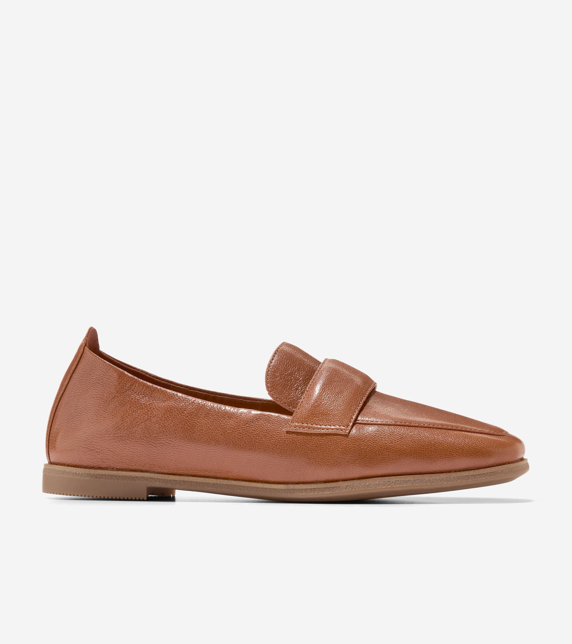 Soft leather loafers womens hot sale